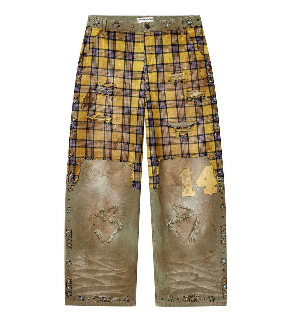 Vale Forever Armor Pants ‘Tan Yellow Plaid’