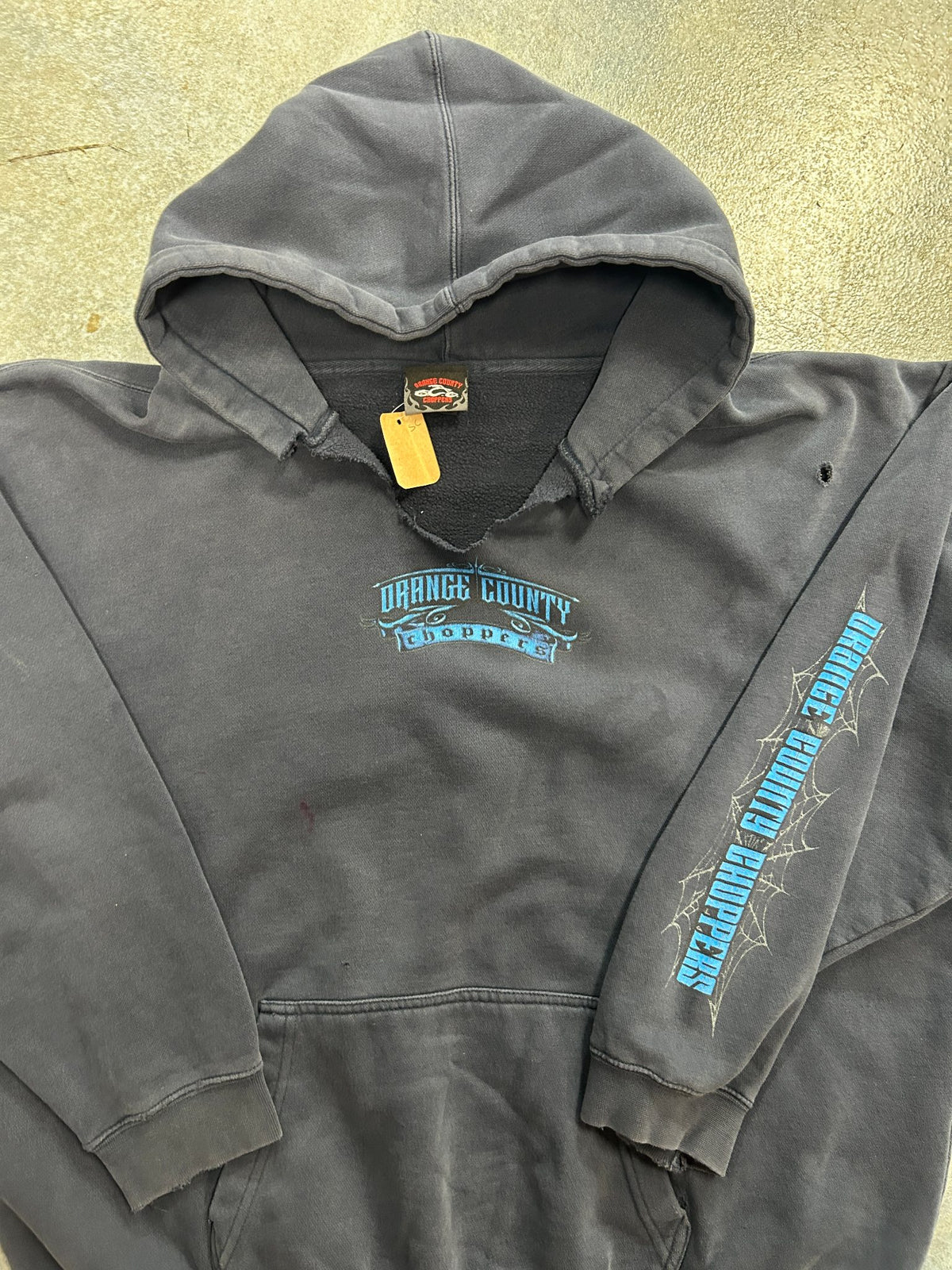 Vintage Orange County Choppers Navy Hoodie