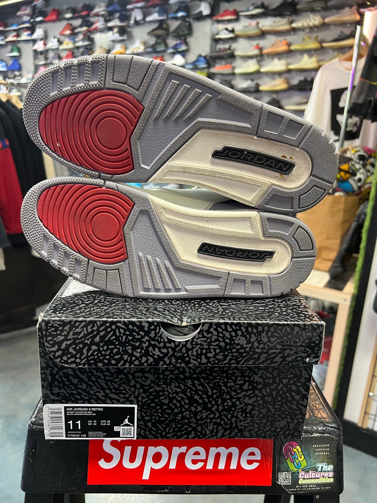 Jordan 3 Retro Cement Grey