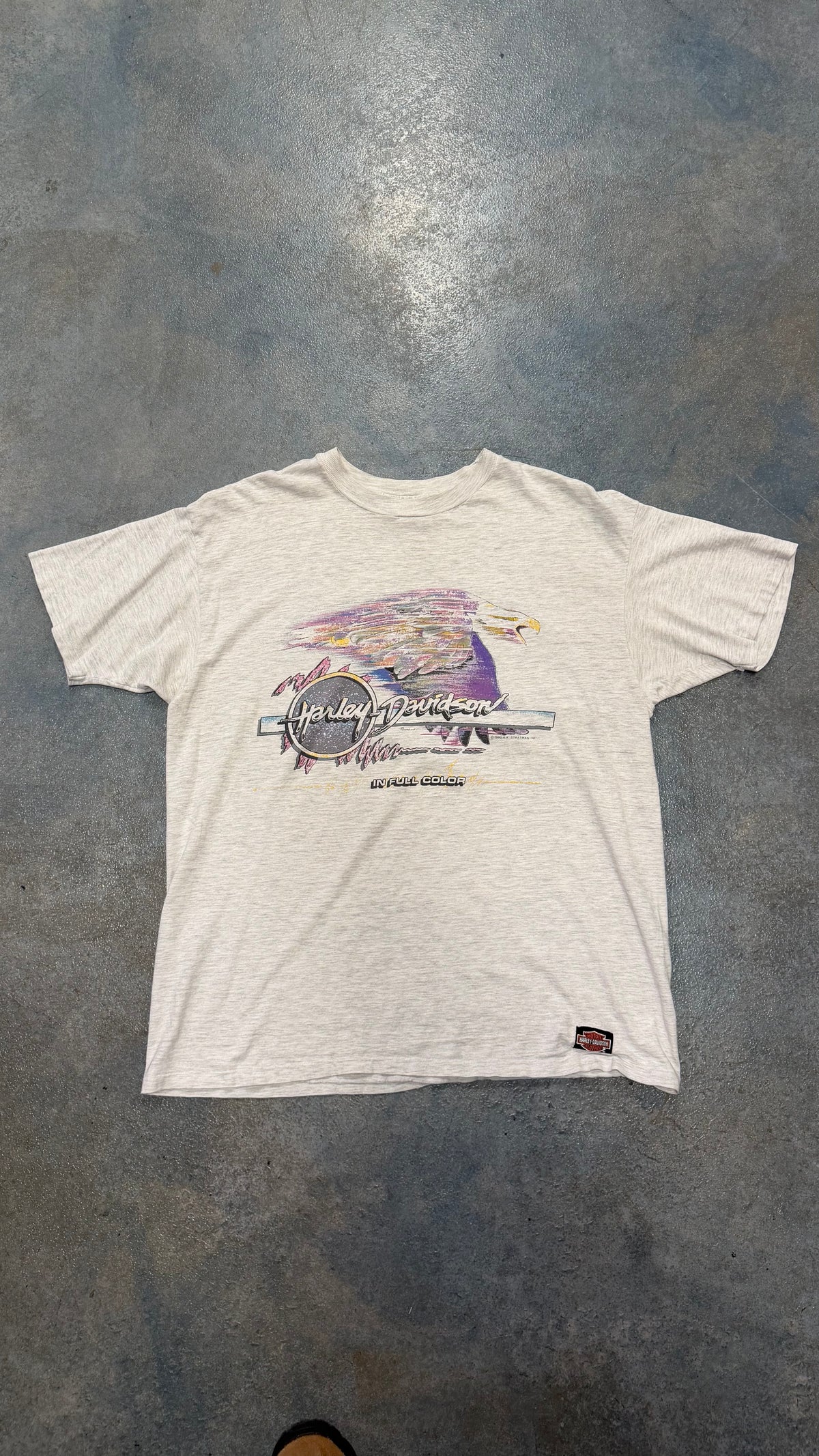 Harley Purple Eagle Tee OTF