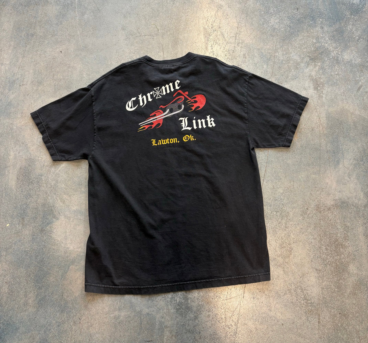 "Support Your Local Independent Owned Bike Shop" Black Tee OTF