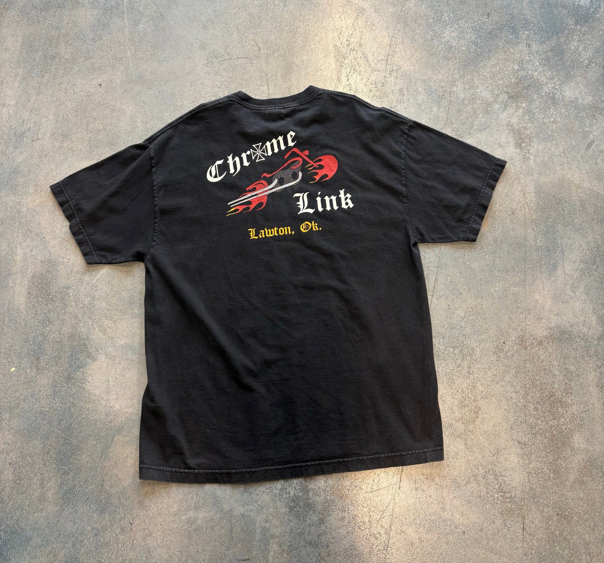 "Support Your Local Independent Owned Bike Shop" Black Tee OTF
