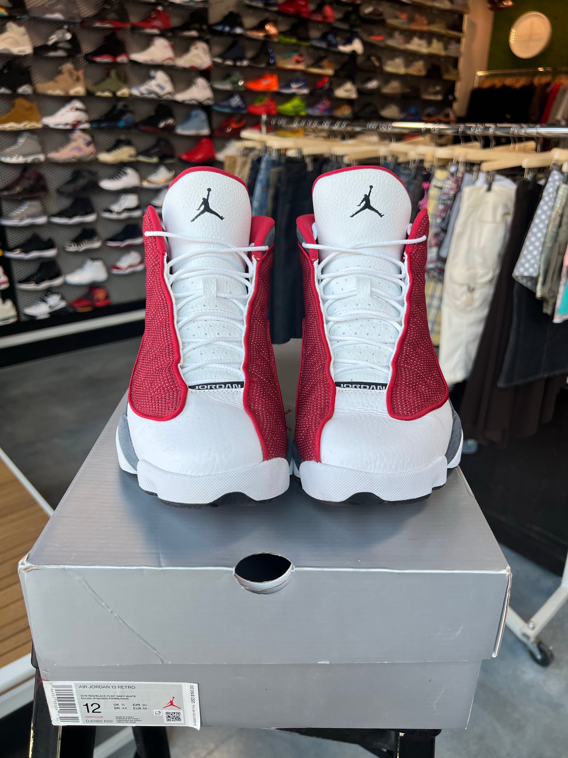 Jordan 13 Retro Gym Red Flint Grey