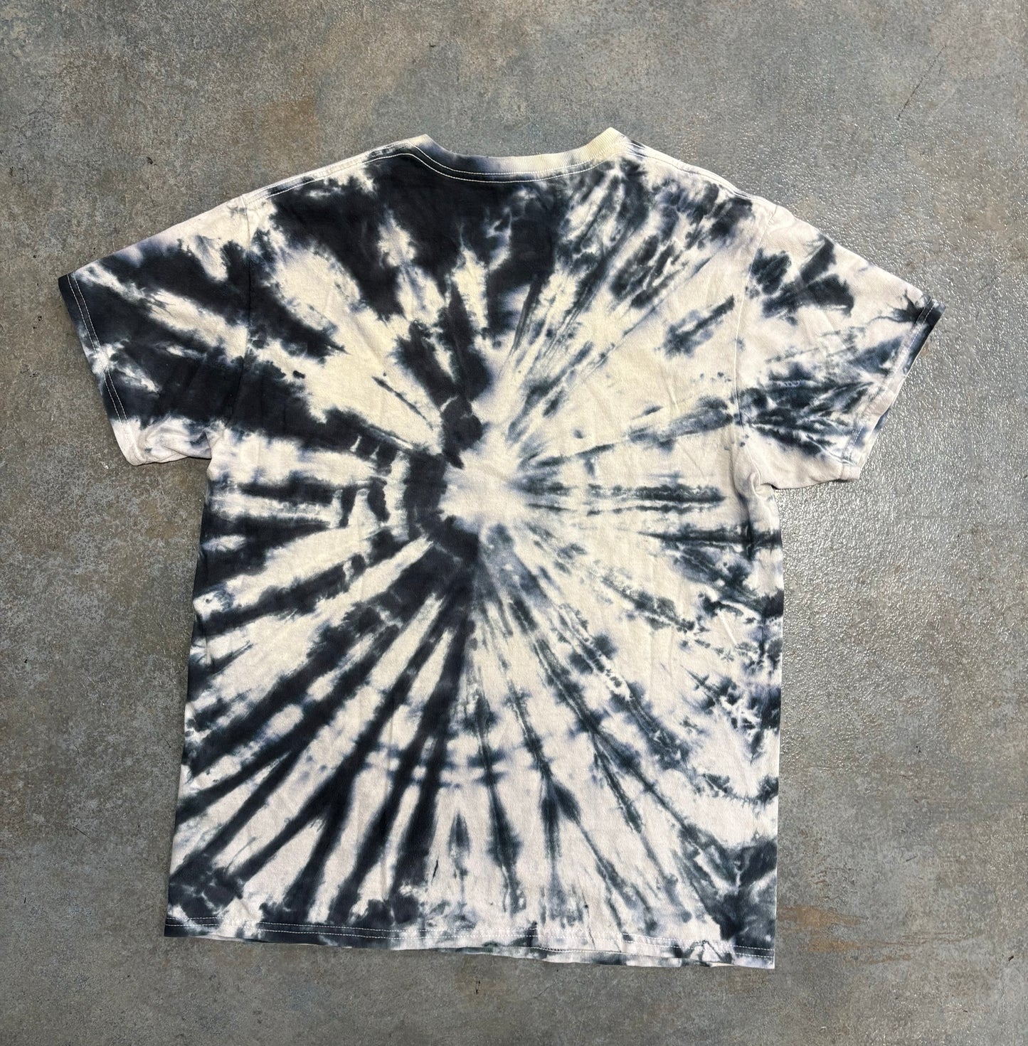 Black tie dye KISS band AudestroyerAu T shirt OTF