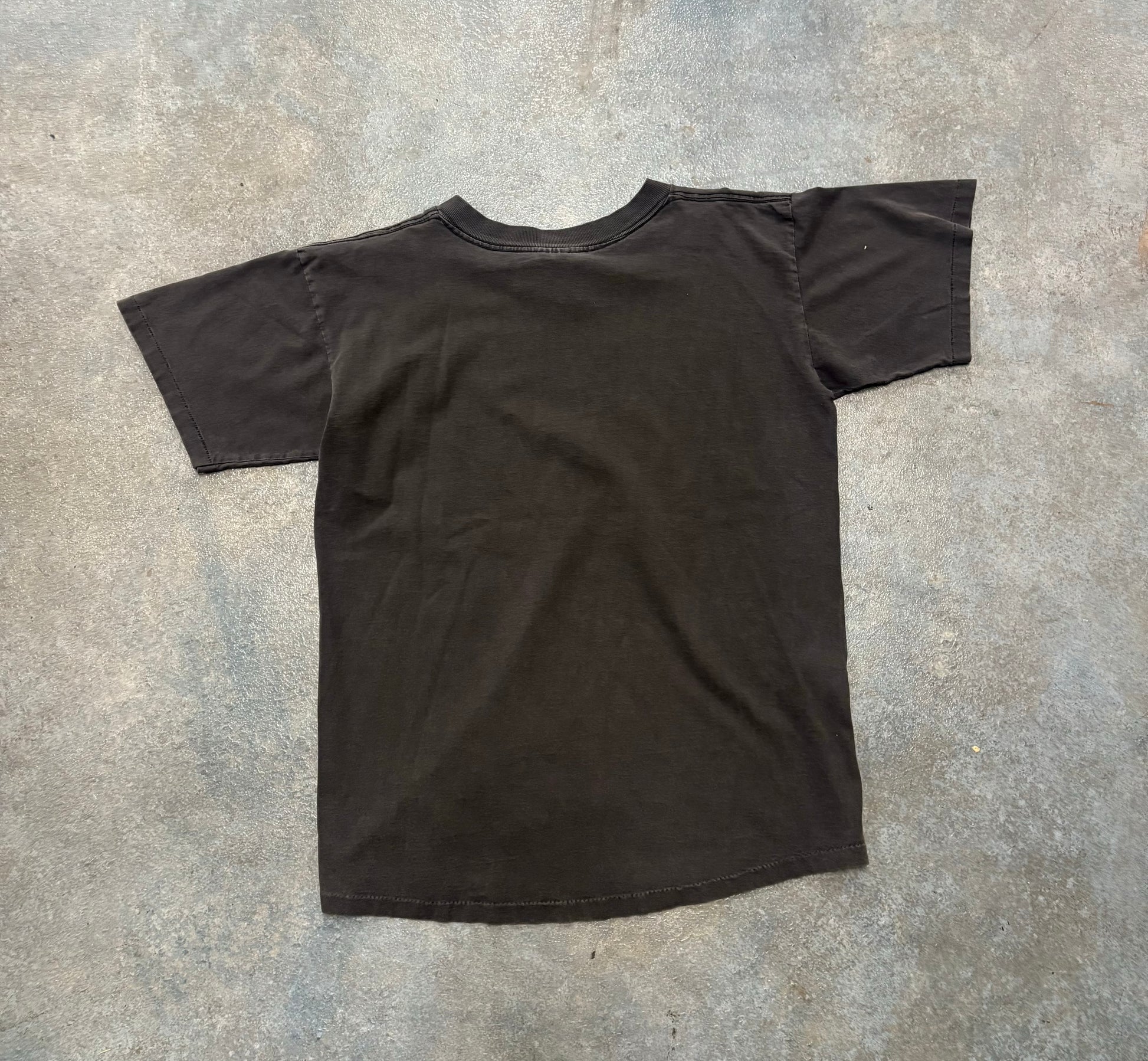 VINTAGE NFL PACKER 1994 TACKLE BLACK TEE FADE OTF