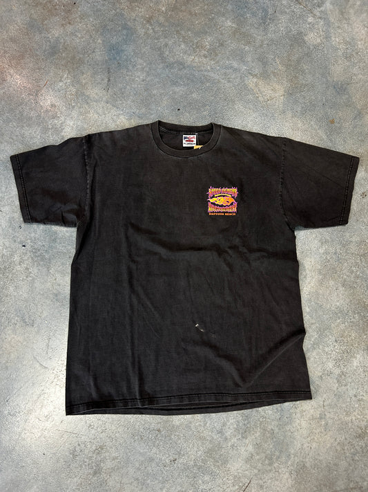 Speed Demon Recing Biketoberfest Daytona Beach Black Tee OTF