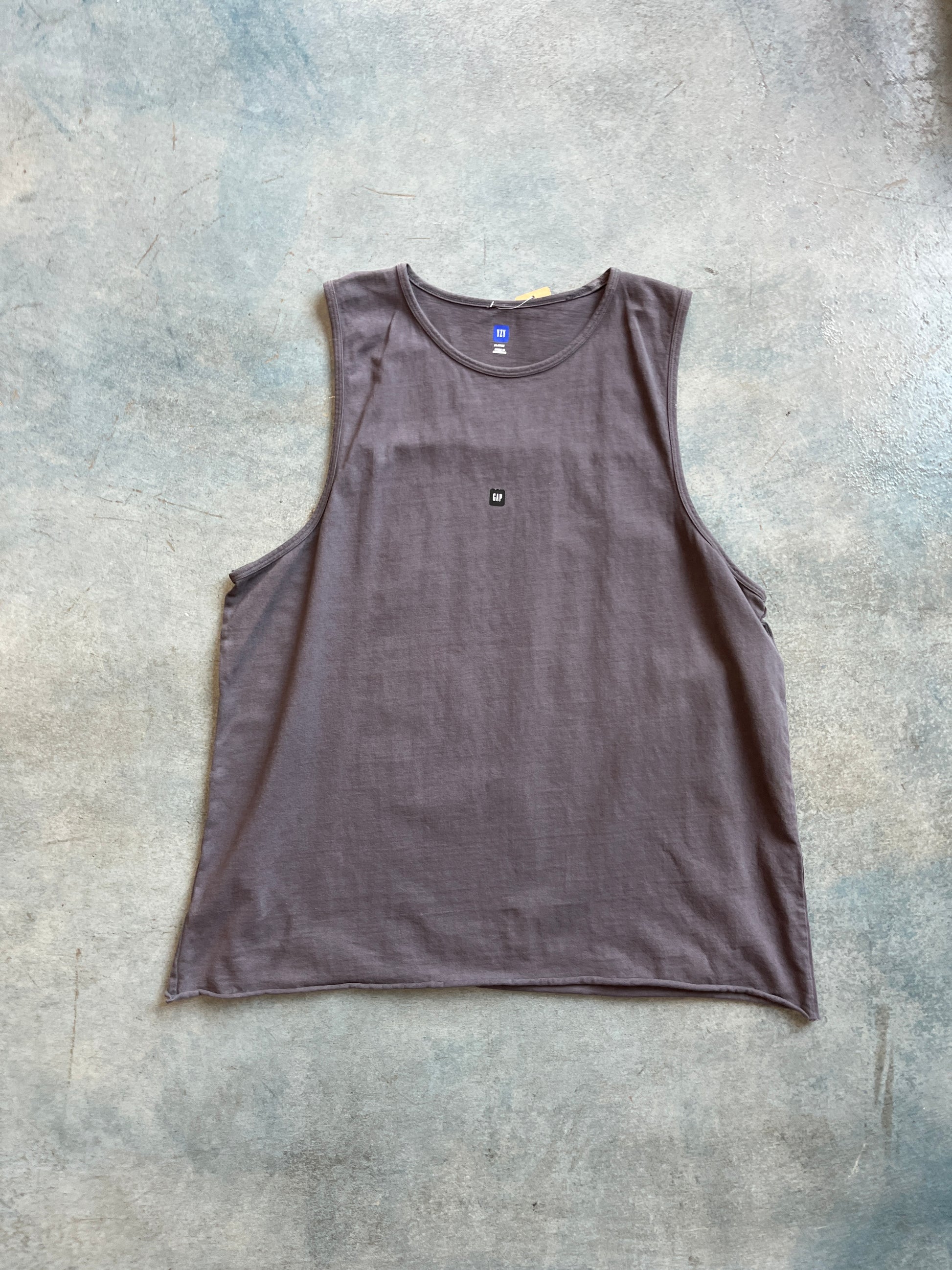 Gray YZY GAP Tank Top OTF