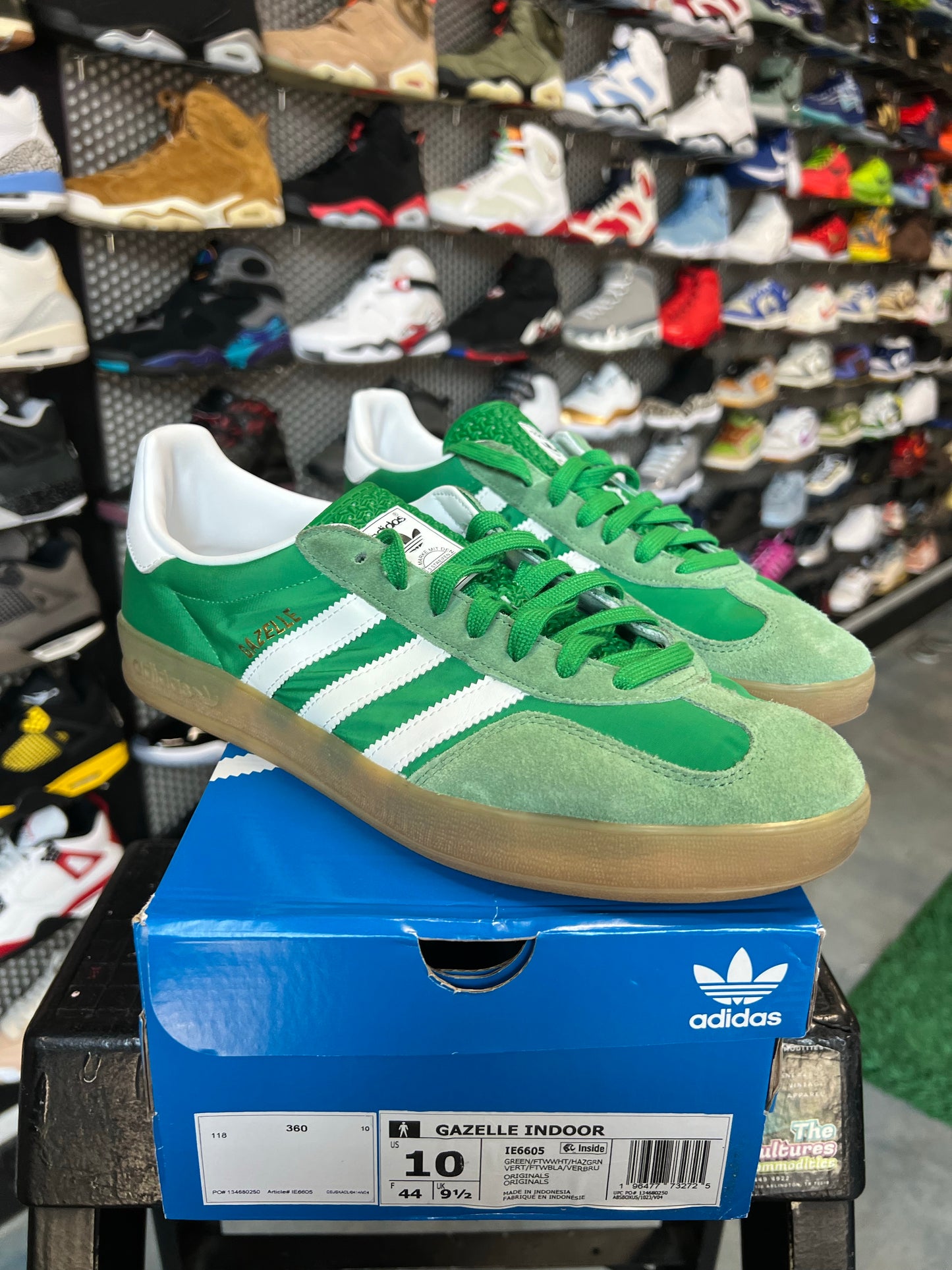 adidas Gazelle Indoor Green Gum