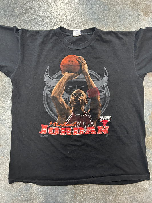 VTG 90s Michael Jordan Chicago Bulls Salem Tag OTF