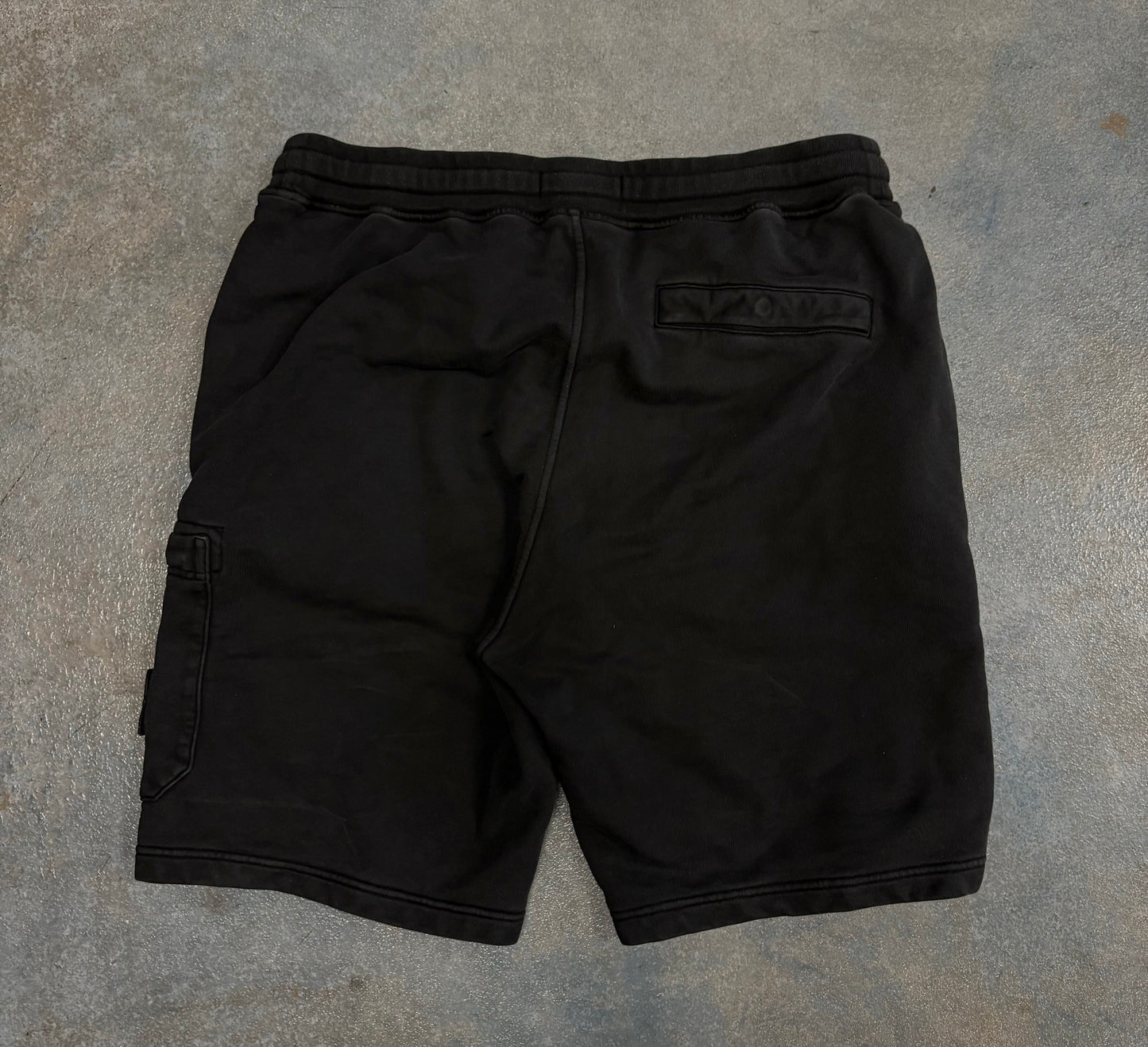 Black Stone Island Shorts