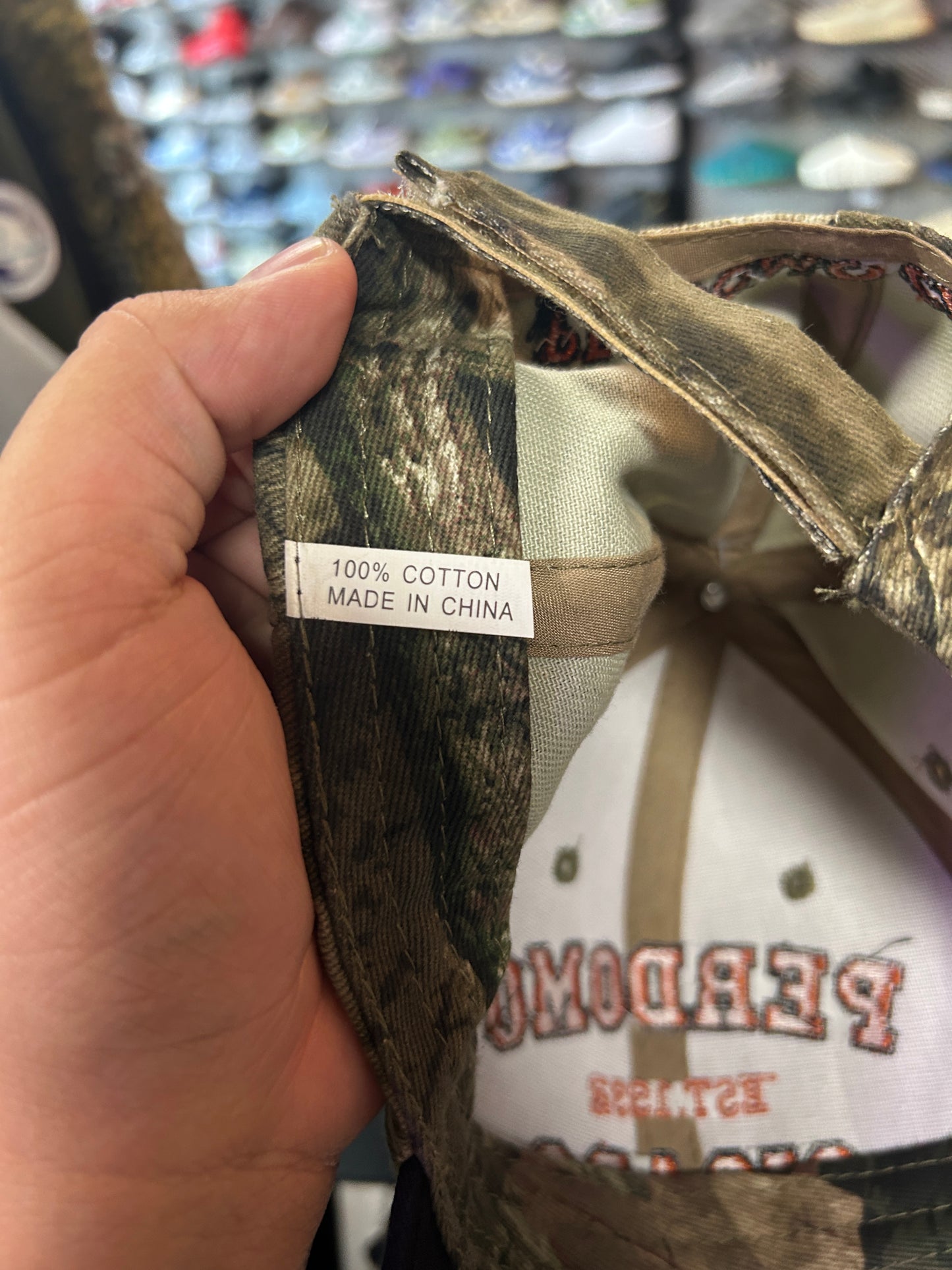 Perdomo Cigars Camo Hat OTF