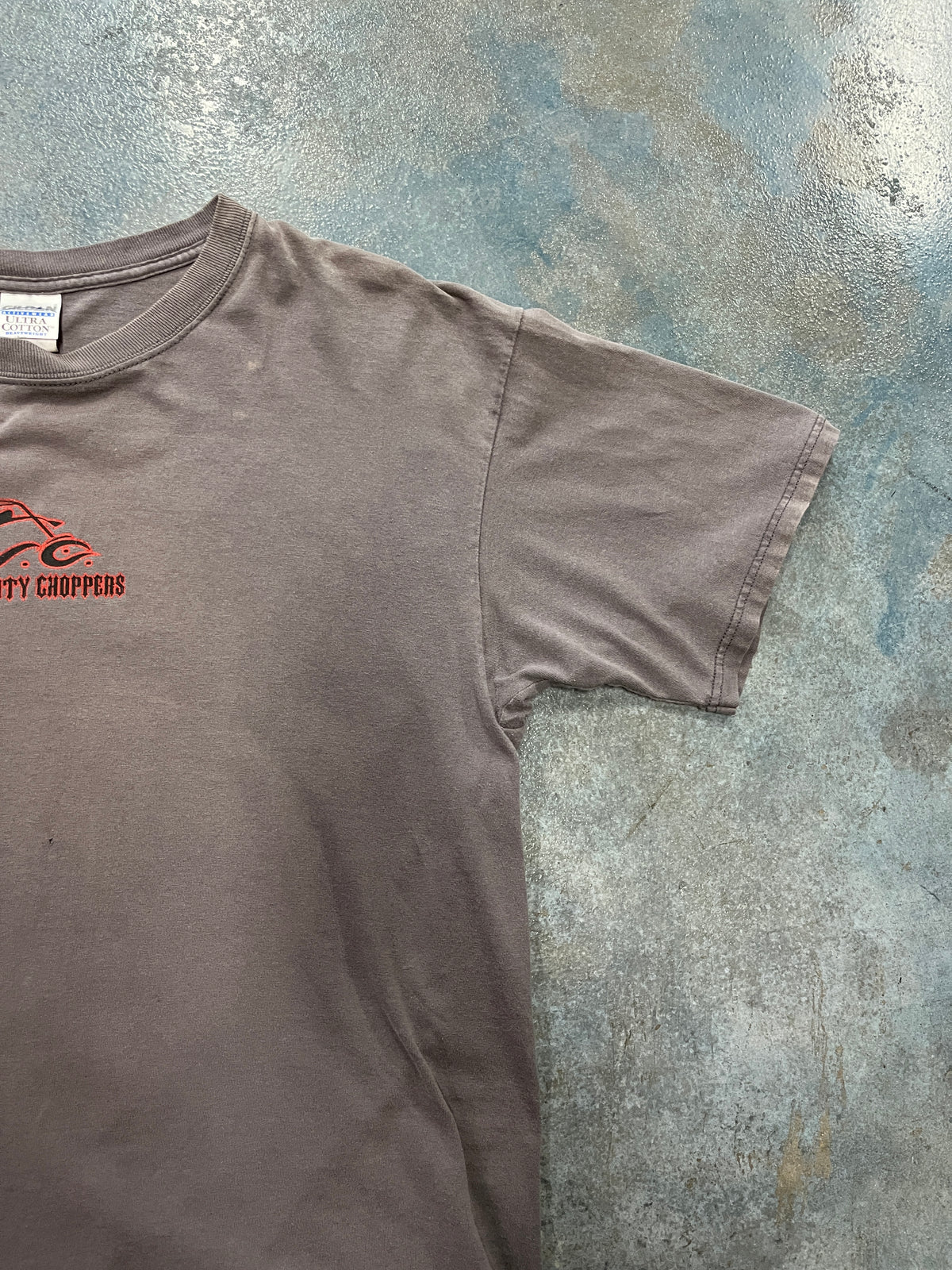 Orange County Chopper Gray Tee OTF (YC)
