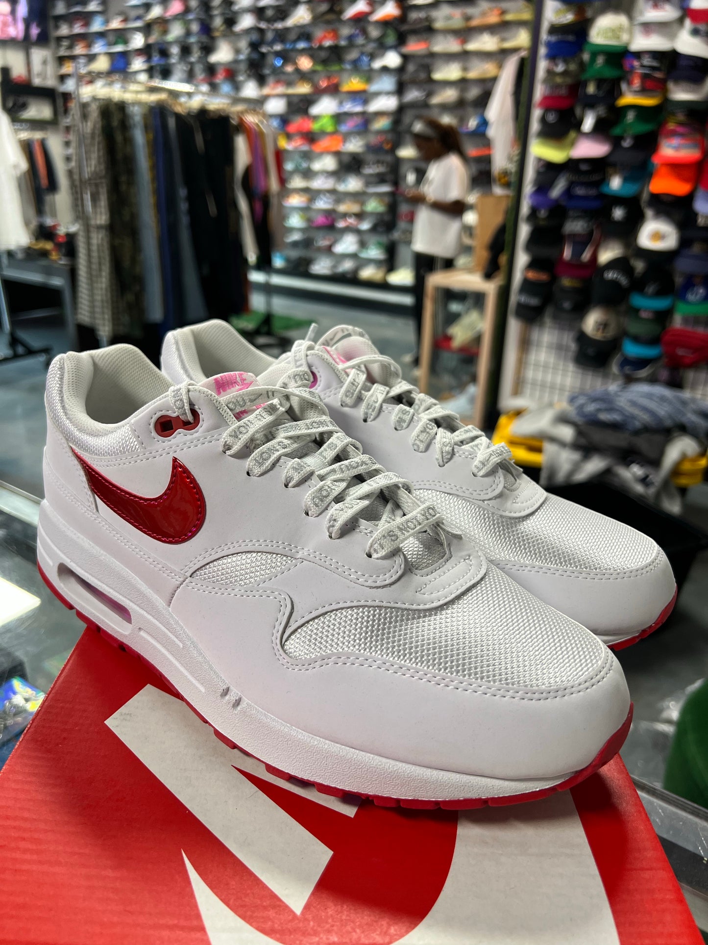 Nike Air Max 1 PRM Valentine’s Day White