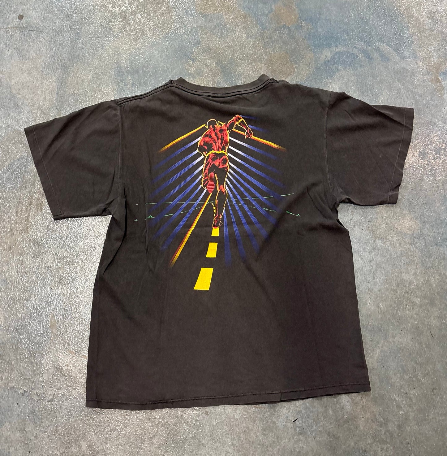 VTG DC Comics The Flash Tee 1990 B38