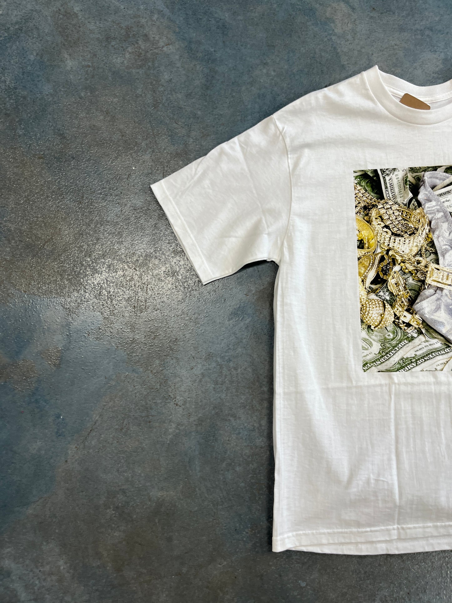 Supreme Bling Tee White OTF
