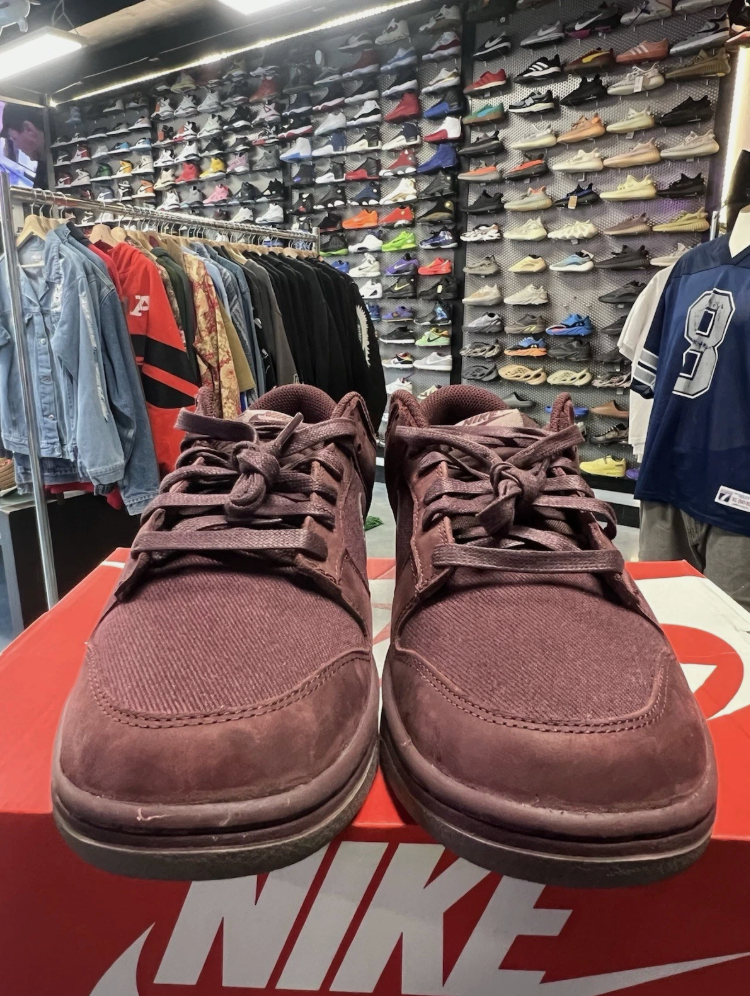 Nike Dunk Low Retro Premium Burgundy Crush (TC)