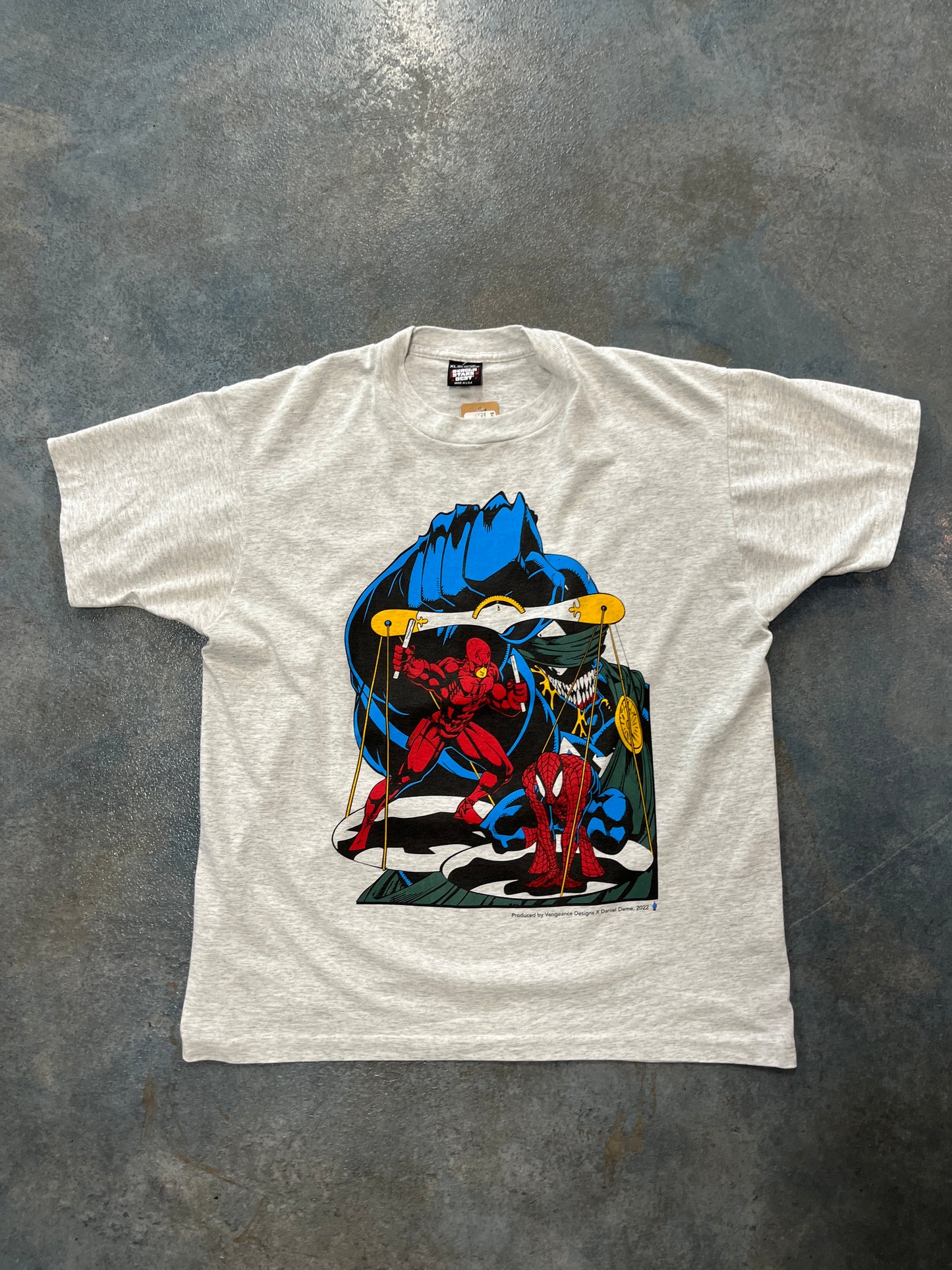 Vintage Daredevil/ Spider-man / Venom Tee OTF