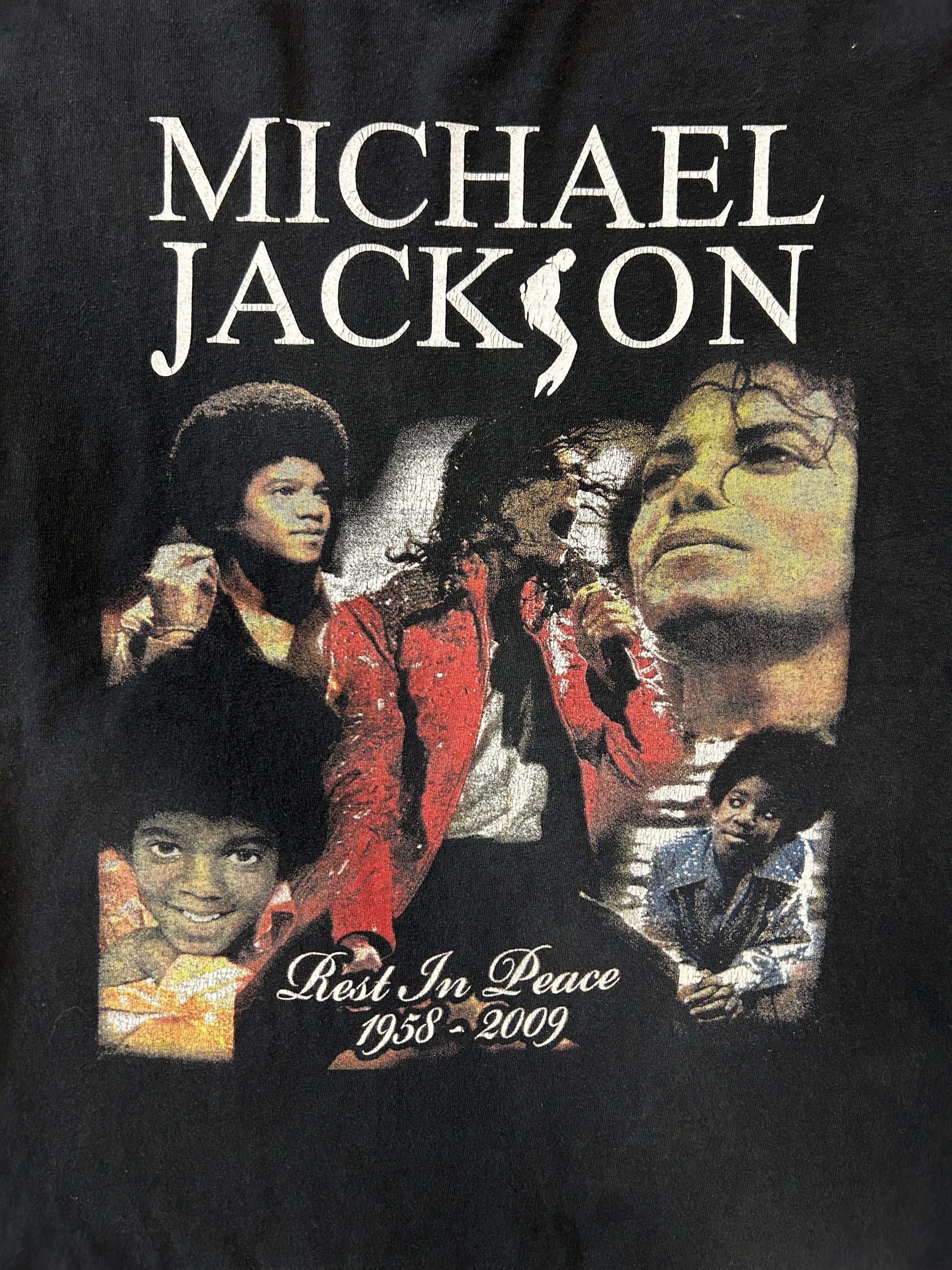 Micheal jackeson Black Tee (RI.AC) B61