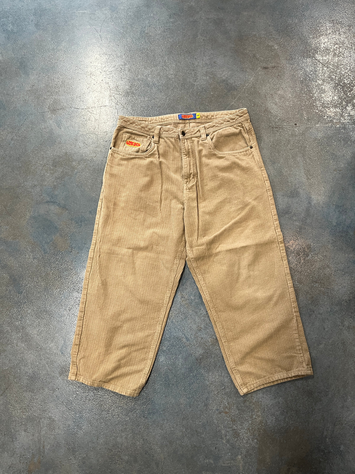 Tan Empire corduroy pants W34