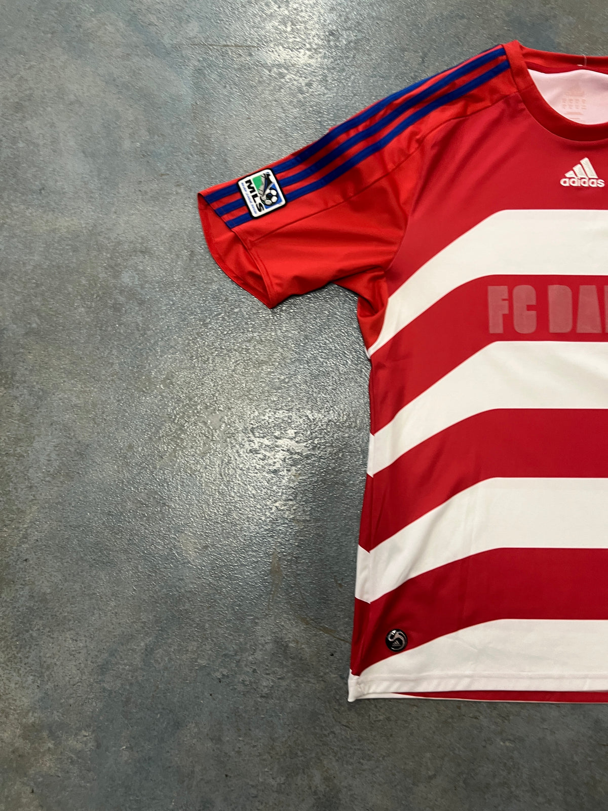 Adidas FC Dallas Soccer Jersey Red MLS