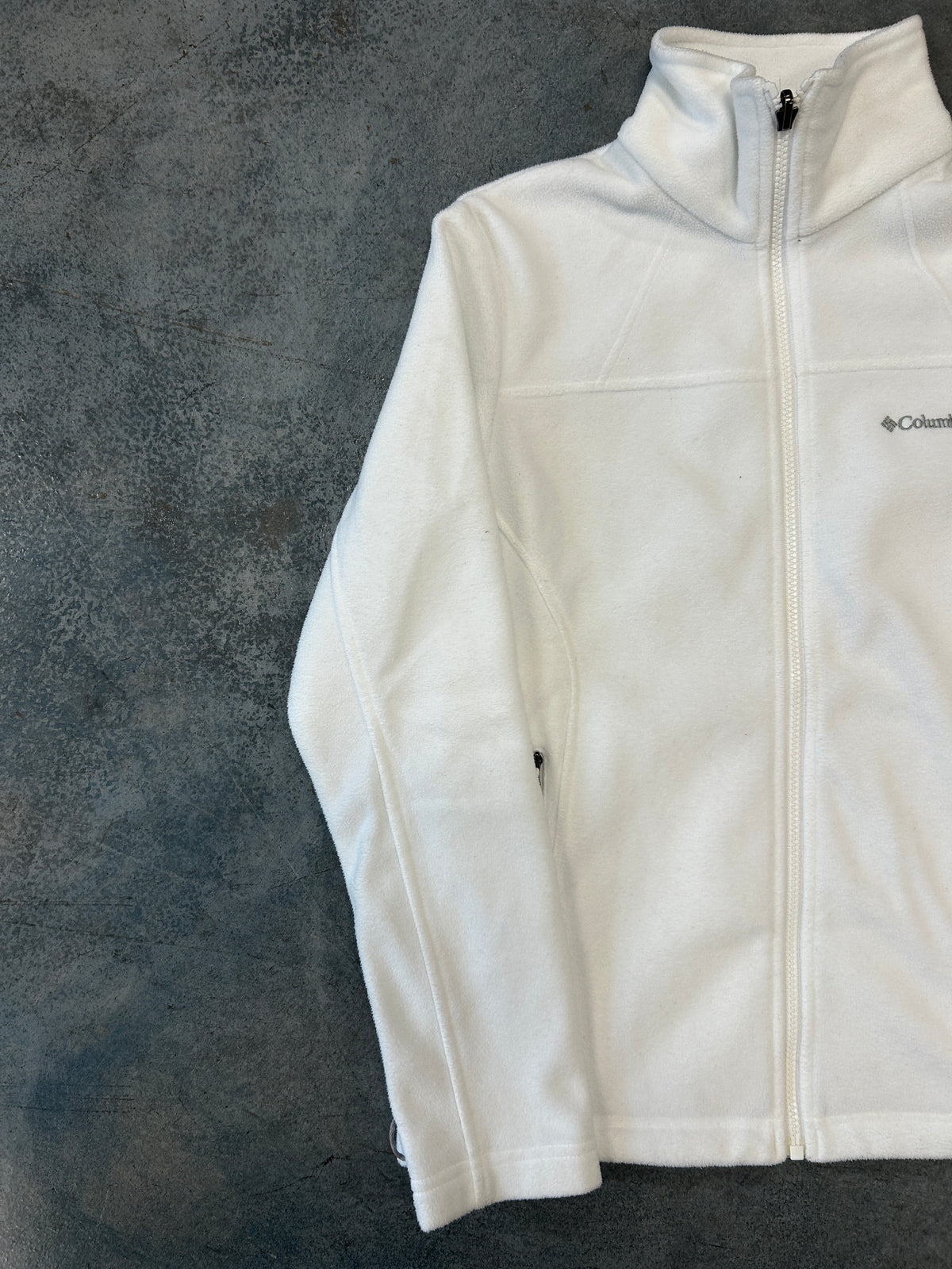 Columbia Women's White Zip Up