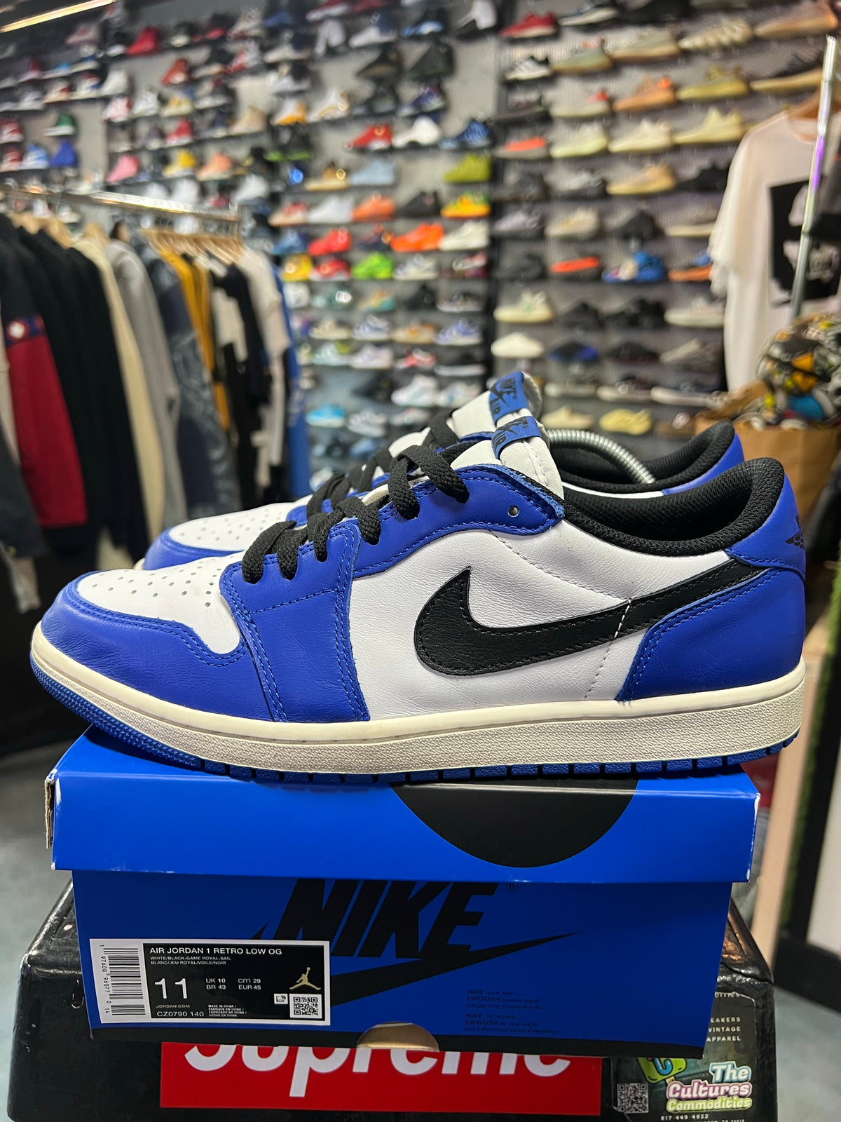 Jordan 1 Retro Low OG Game Royal