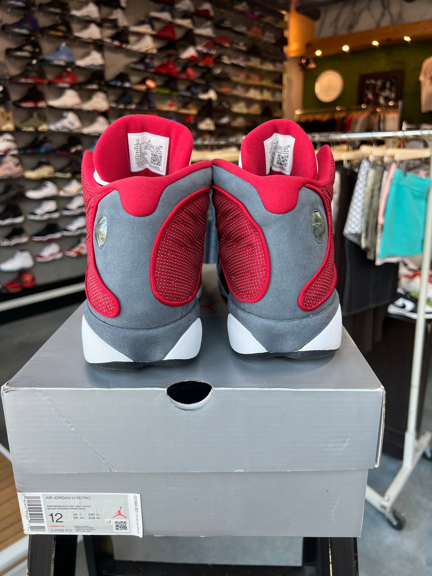 Jordan 13 Retro Gym Red Flint Grey