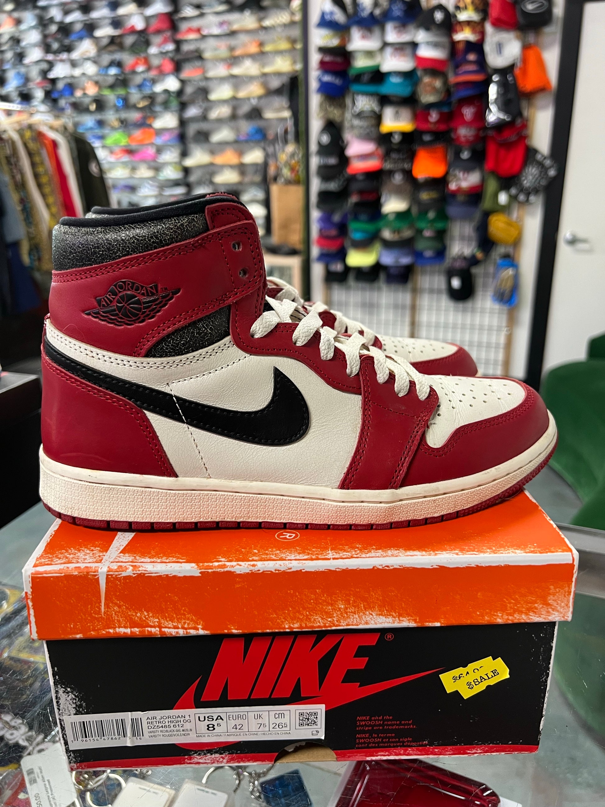 Jordan 1 Retro High OG Chicago Lost and Found
