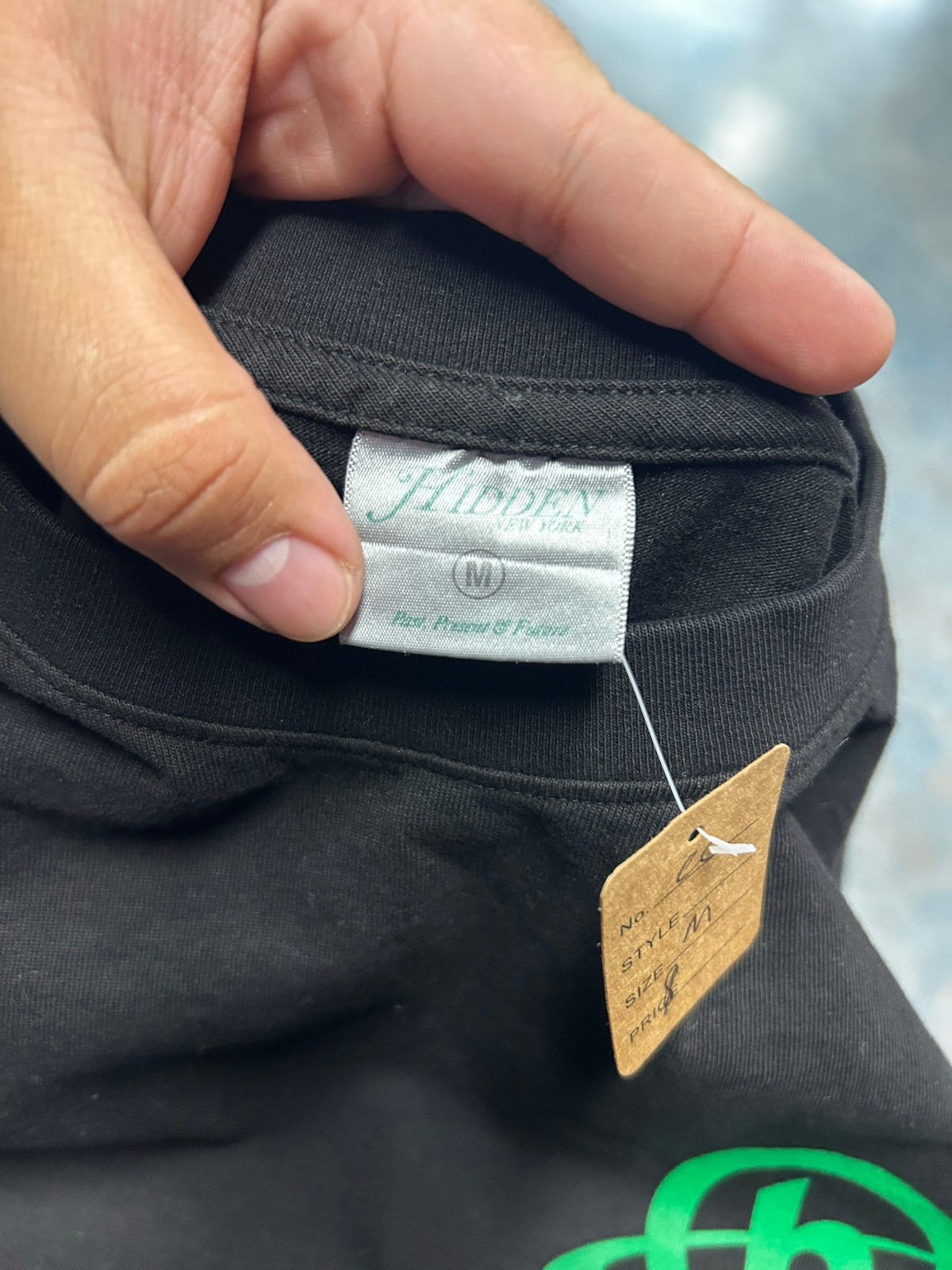 Hidden NY x Star Trak Logo Black Tee