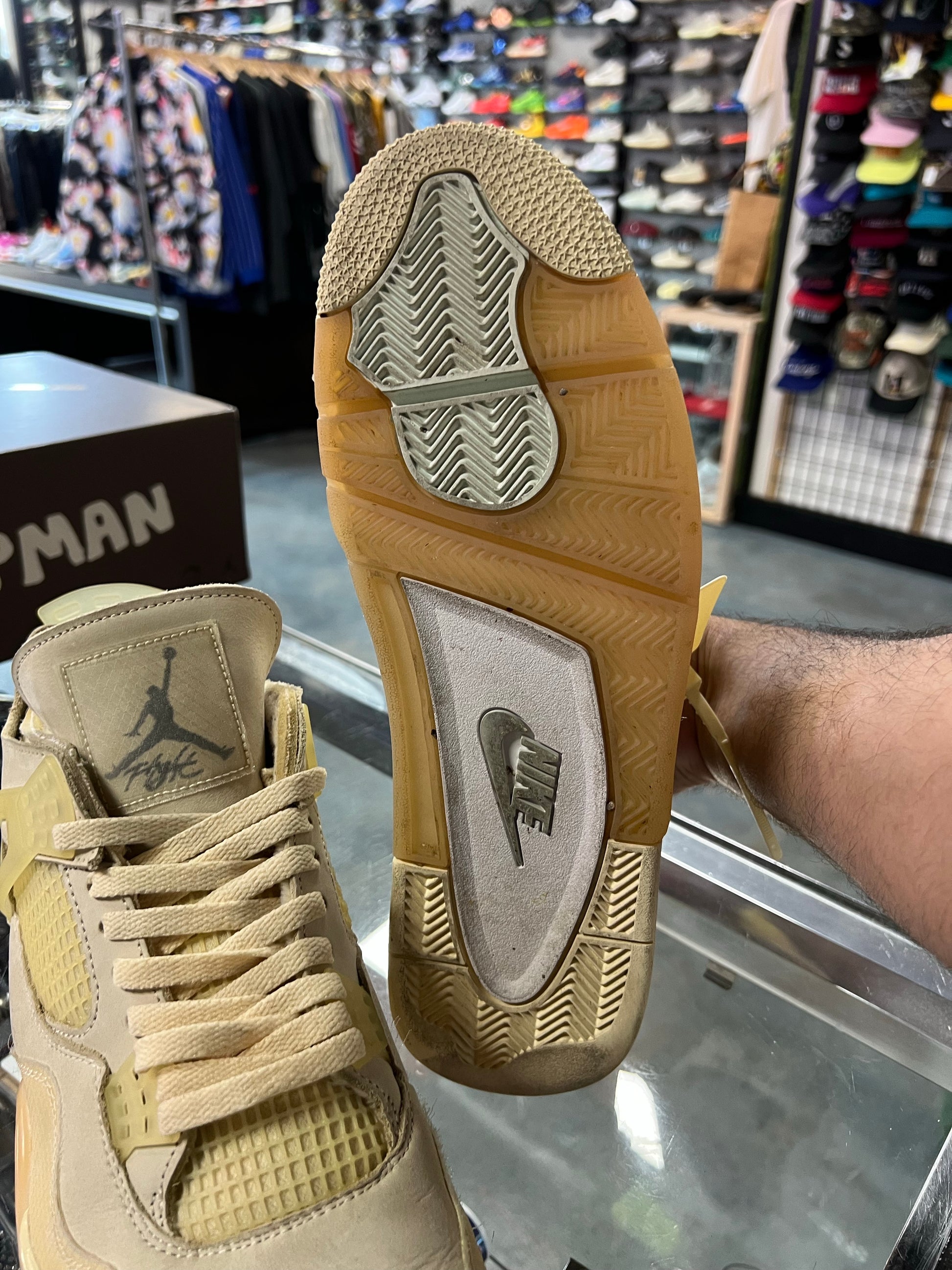 Jordan 4 Retro Off-White Sail (Women's)