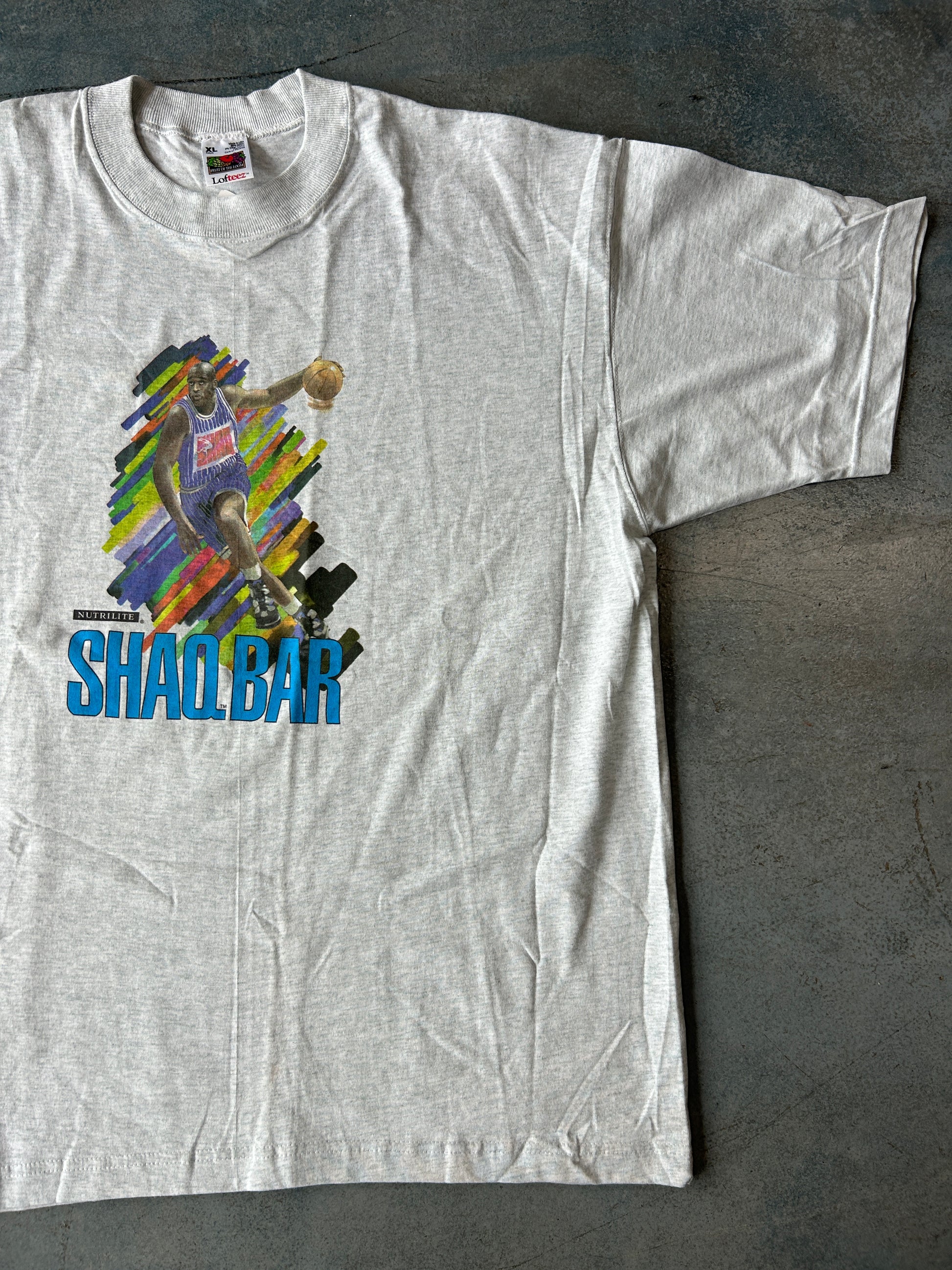 Shaq Bar Tee Gray B62