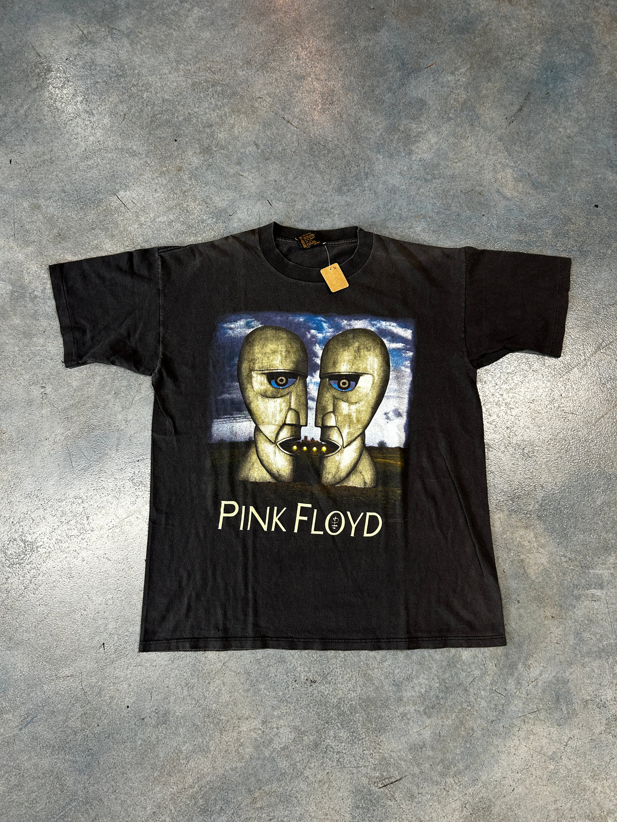 Vintage 1994 Pink Floyd Division Bell Tour Shirt Brockum Worldwide Men L 90s Tee (SC) B66