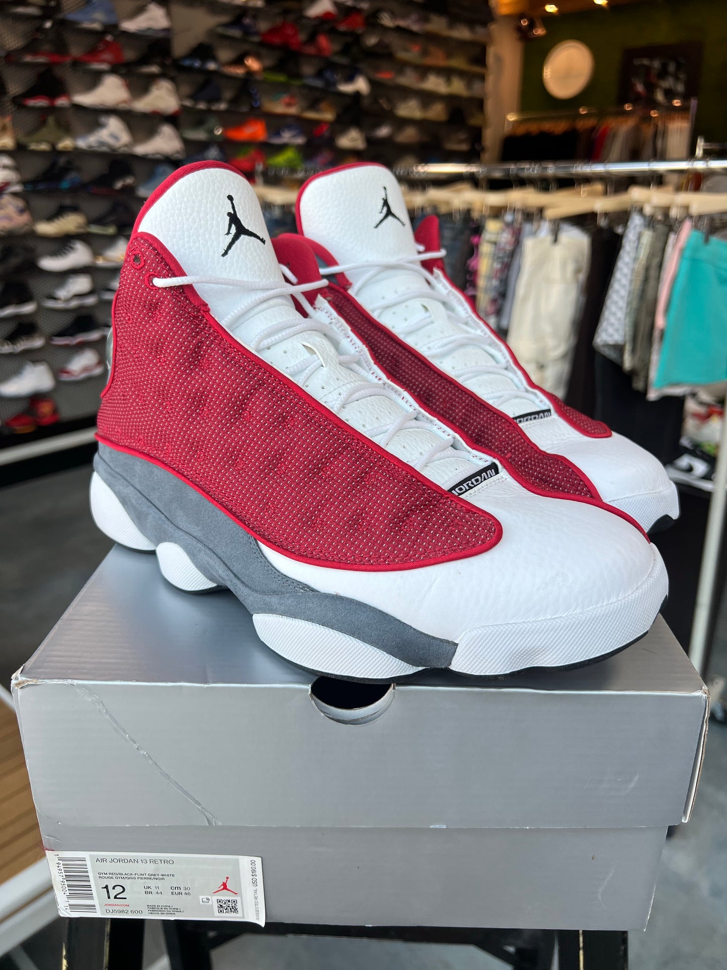 Jordan 13 Retro Gym Red Flint Grey