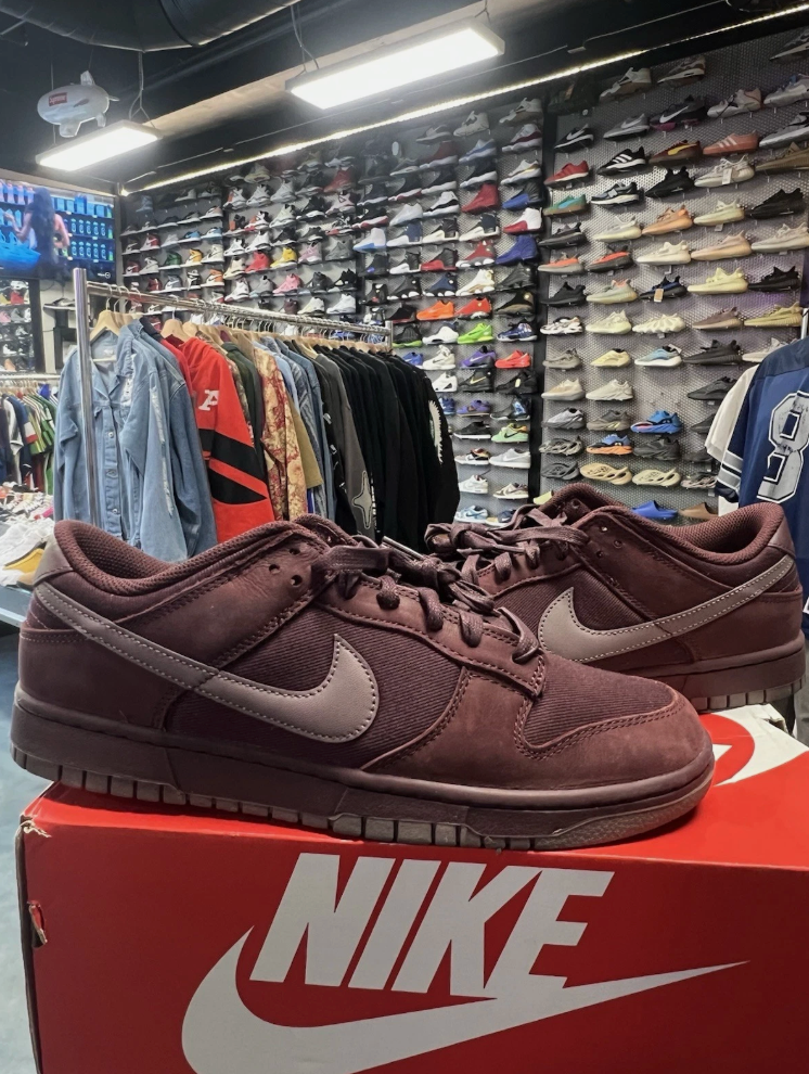 Nike Dunk Low Retro Premium Burgundy Crush (TC)