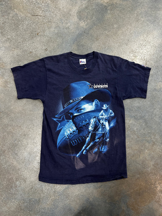 Dallas Cowboys Bandit Navy Tee