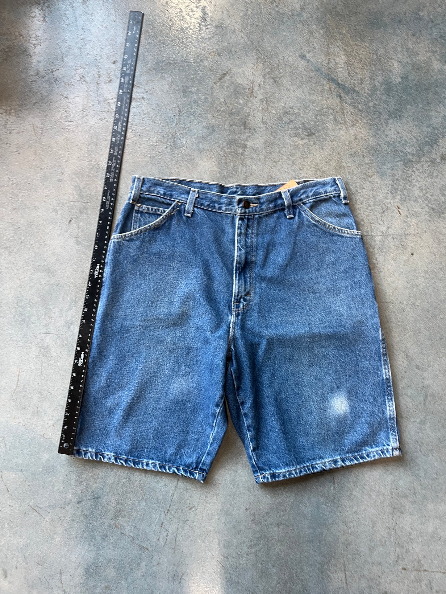 Dickies Genuine Blue Farmers Jean Shorts (YC) OTF