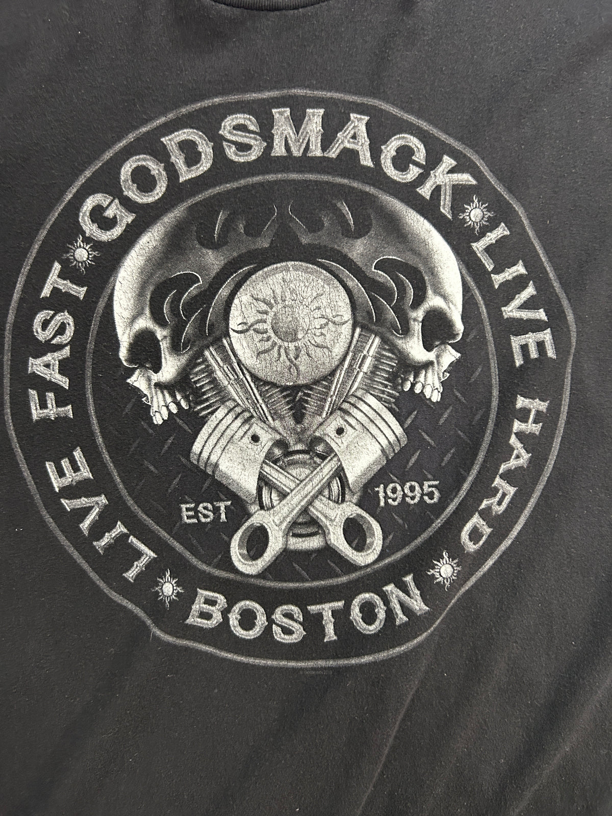 Vintage Godsmacks Band Tour Black Tee