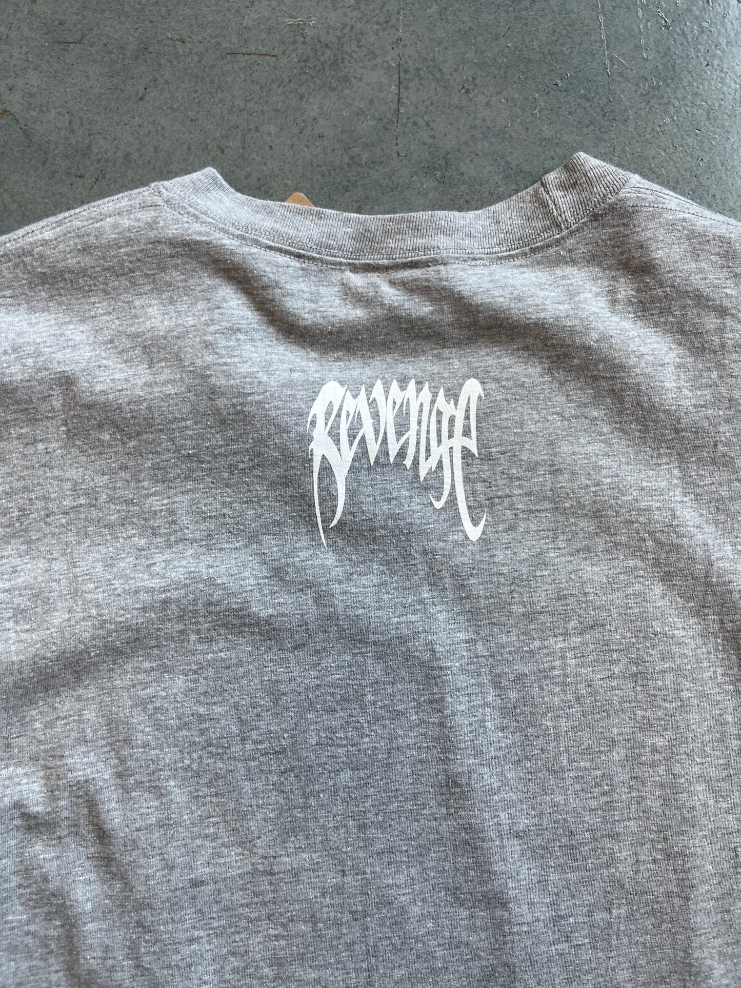 Juice WRLD x Revenge Photo Gray Tee OTF