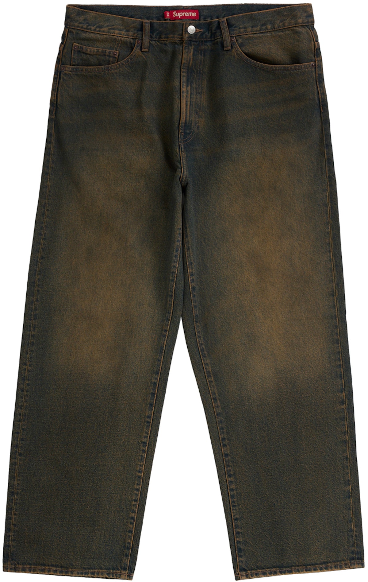 Supreme Baggy Jean (FW26) Dirty Indigo B26