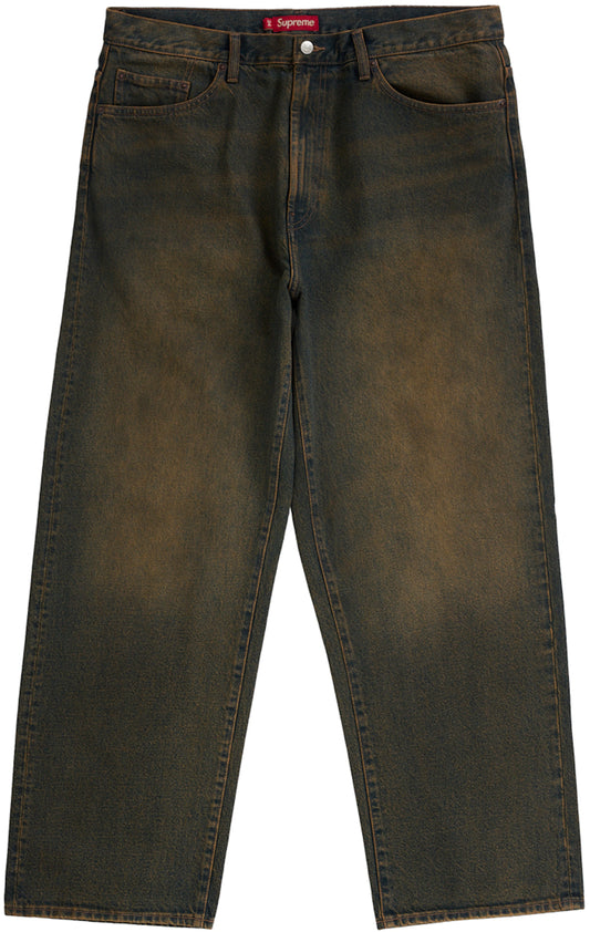 Supreme Baggy Jean (FW26) Dirty Indigo B26