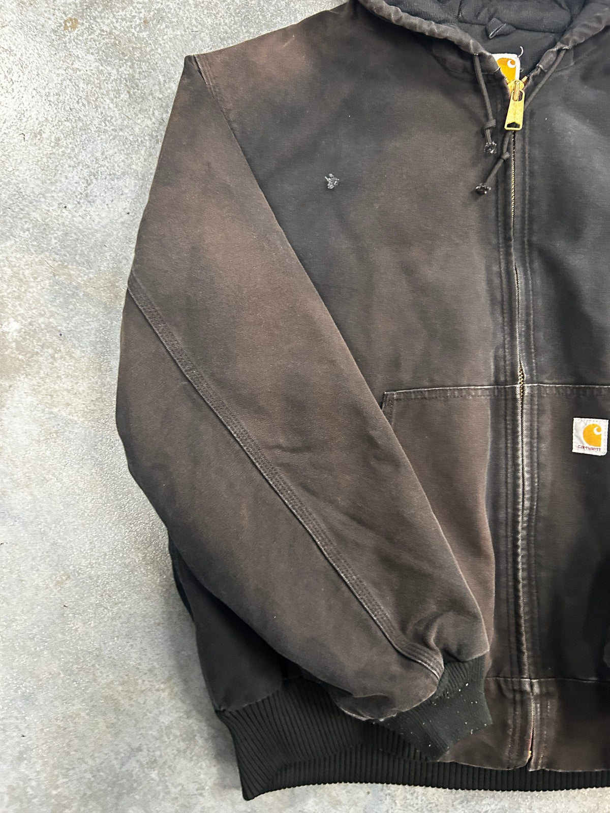 Vintage Made in the USA Carhartt Black Jacket