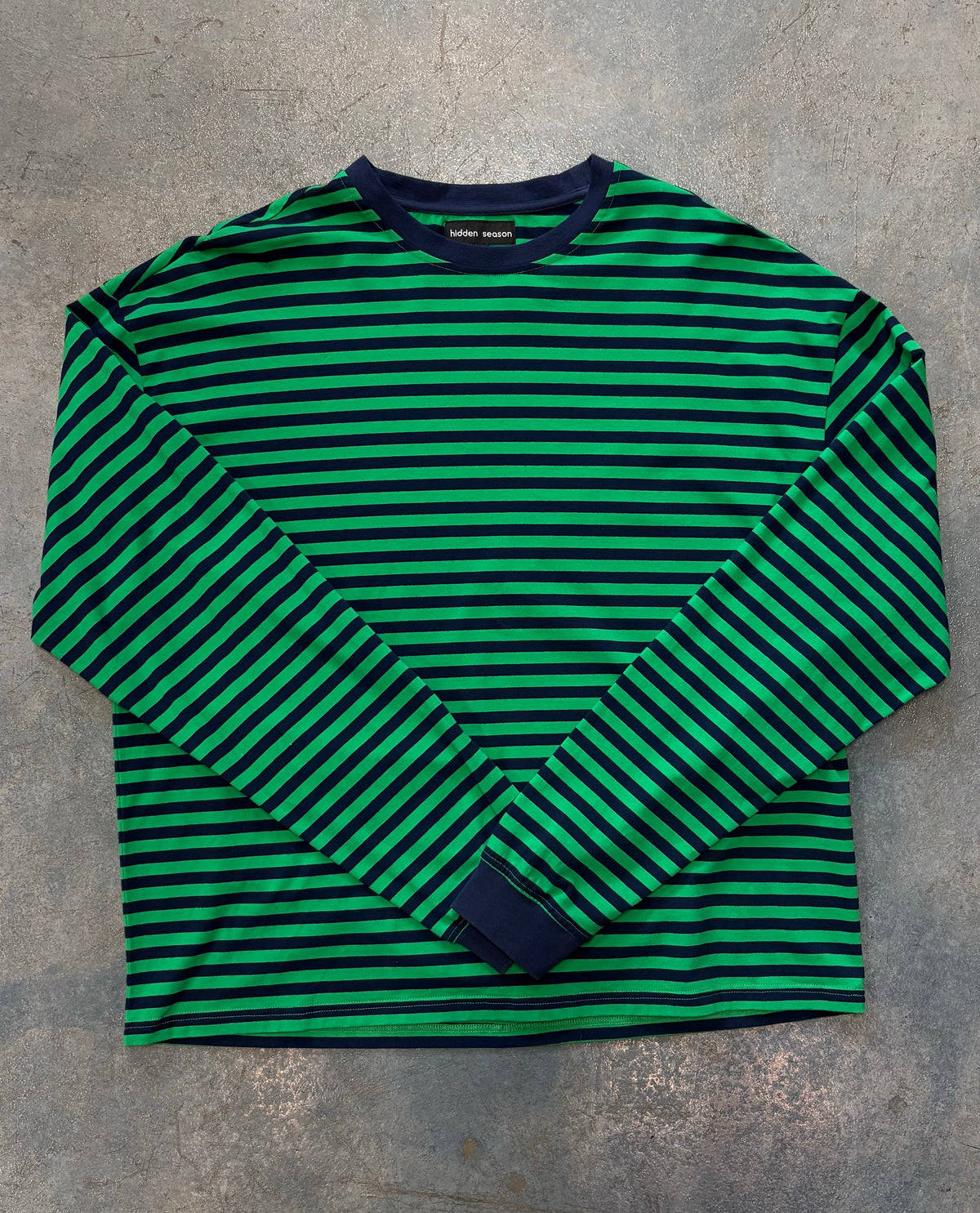 Hidden Season Stripe Longsleeve T-Shirt