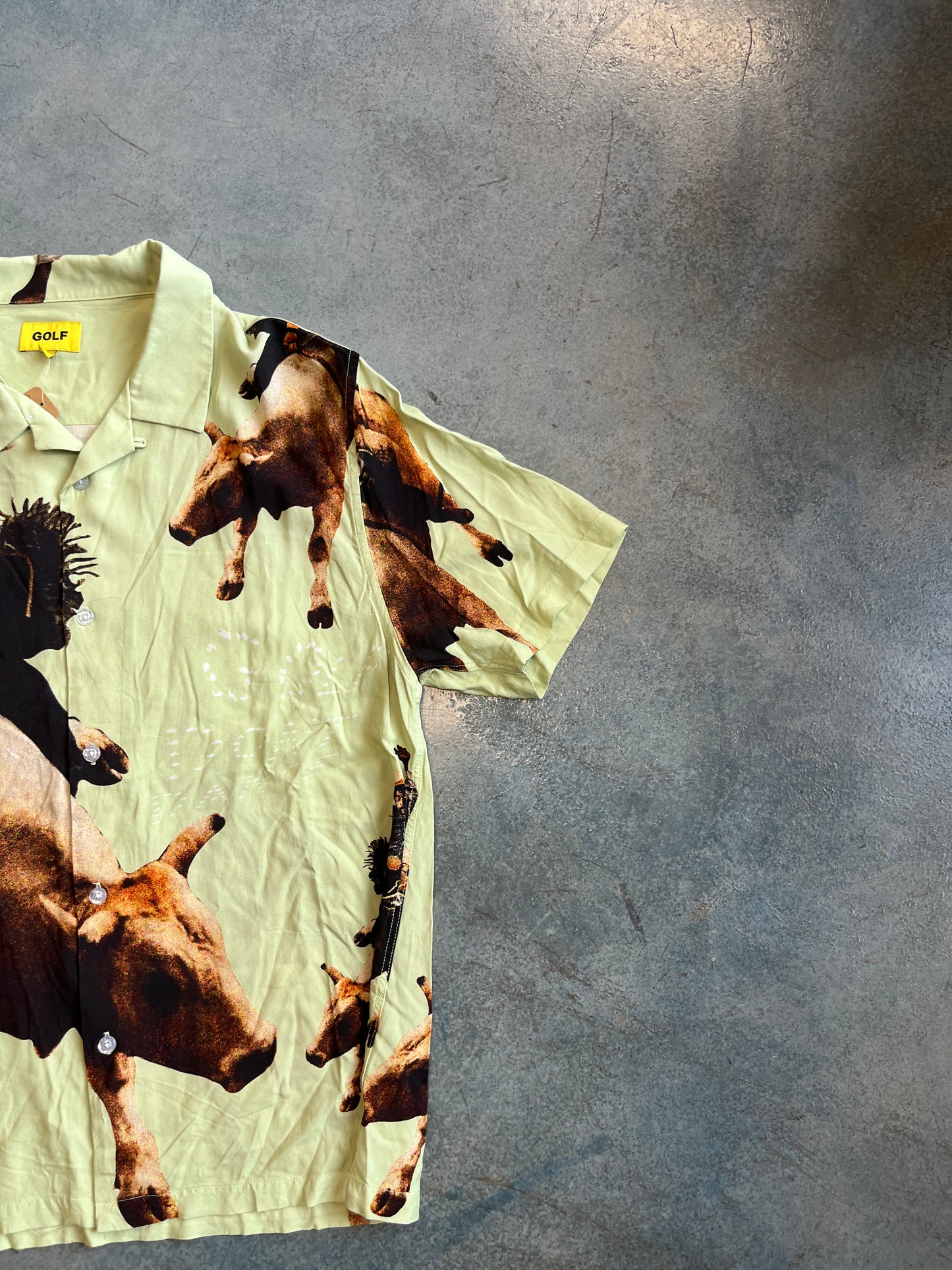 GOLF Wang Cowboys Button Up B57