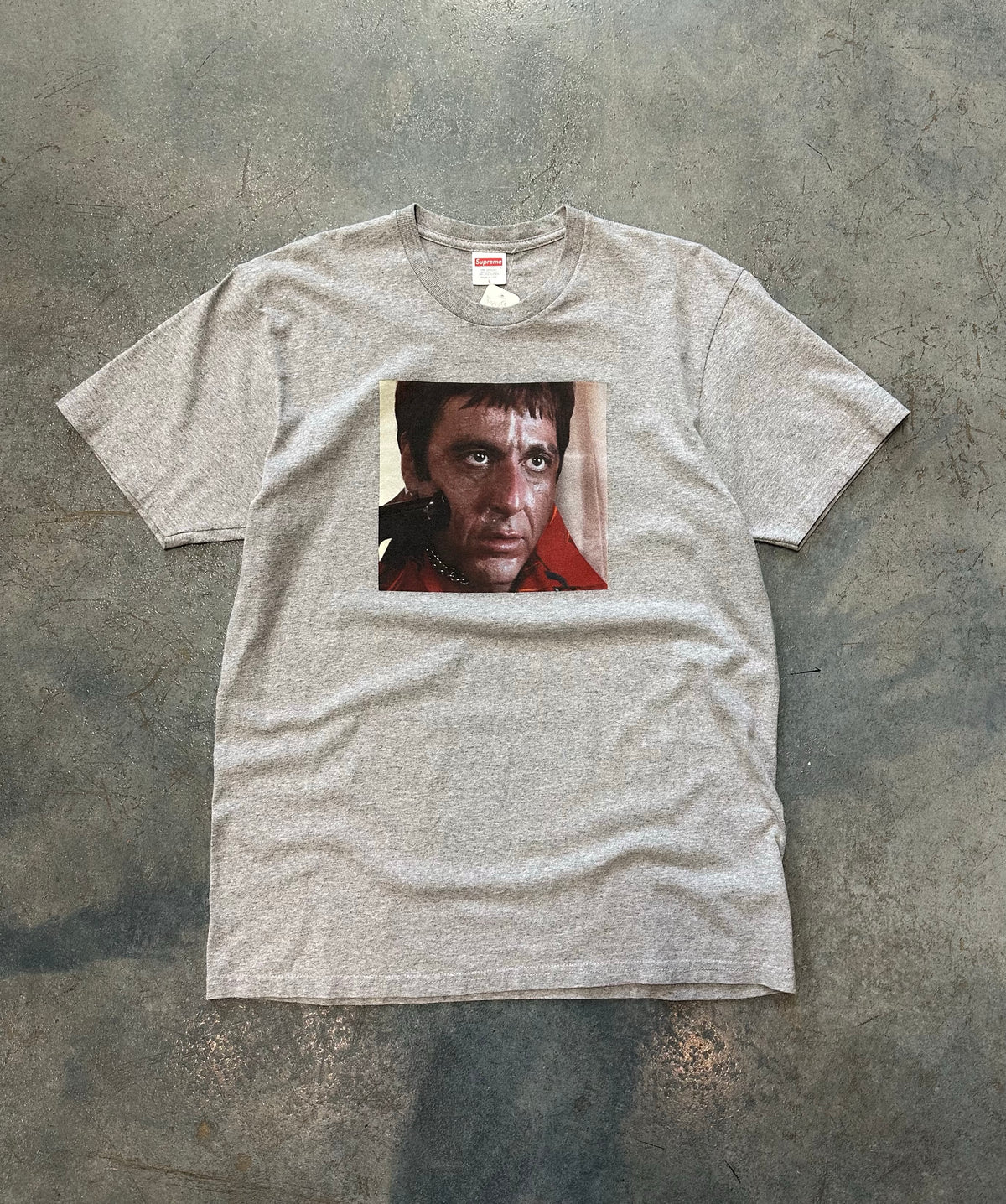 Supreme x Scarface Gray Tee