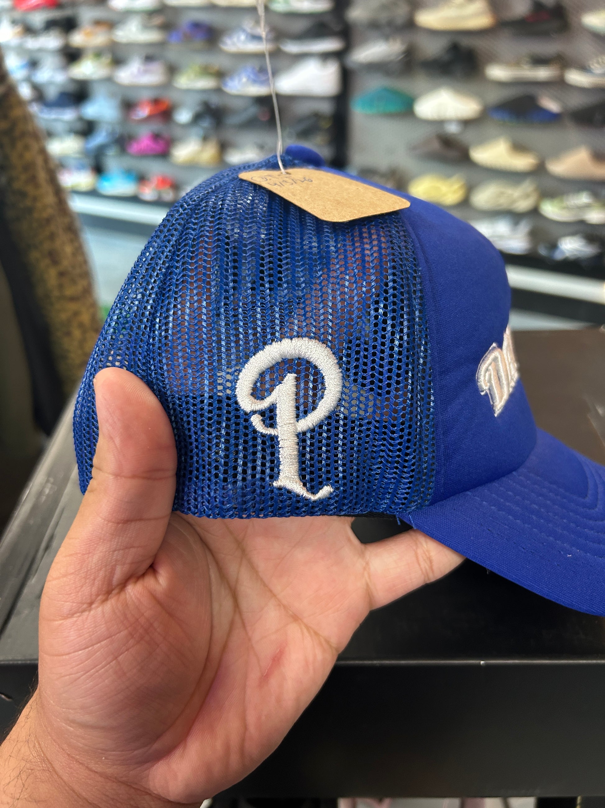Dallas Mavericks Blue Trucker Hat OTF