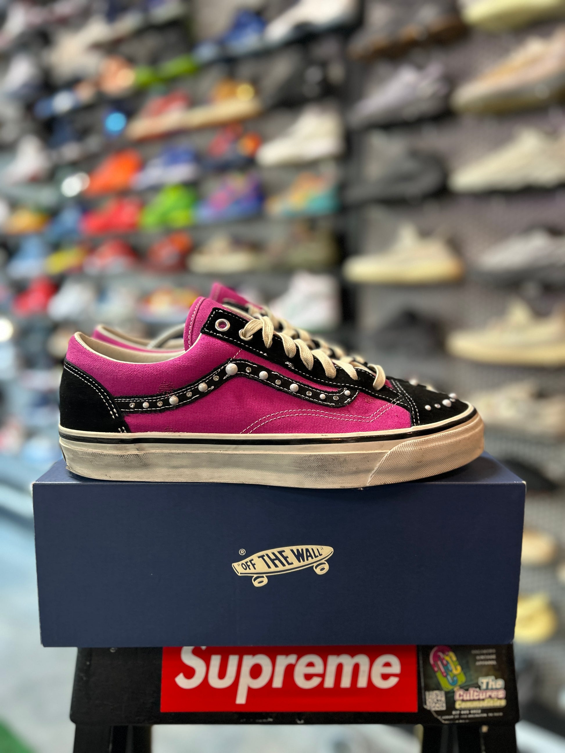 Vans OTW Old Skool 36 Pearlized Pack Pink Black