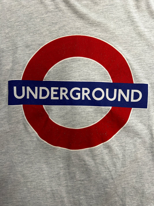 Vintage Underground Circle Tee Red