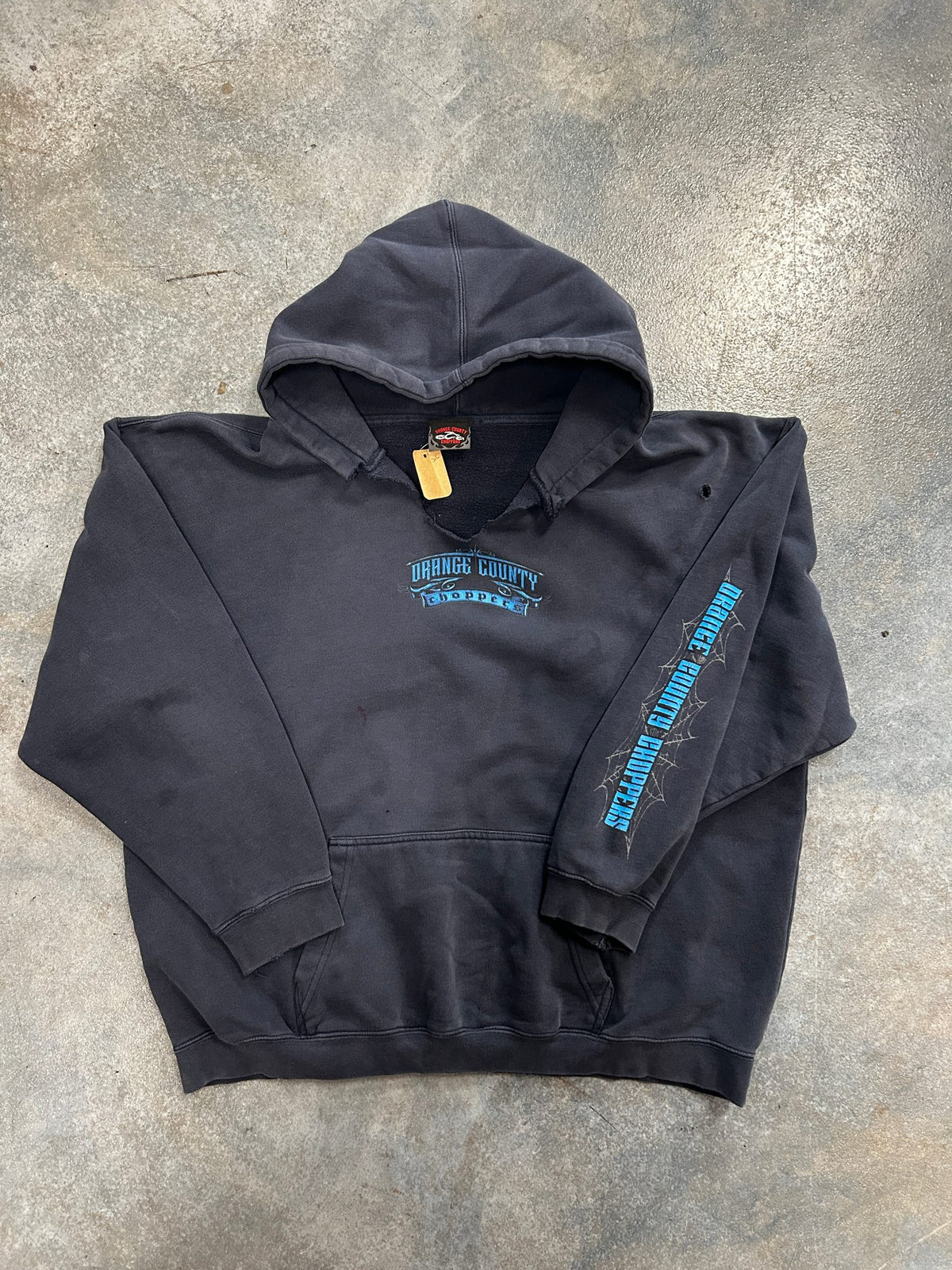 Vintage Orange County Choppers Navy Hoodie