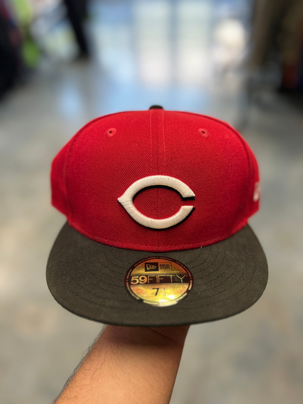 New Era Cincinnati Red Fitted Hat 7 1/2 (T)