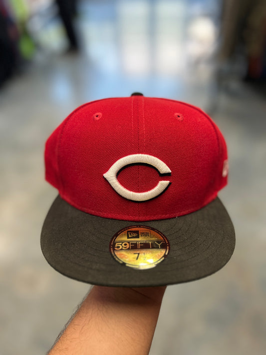 New Era Cincinnati Red Fitted Hat 7 1/2 (T)